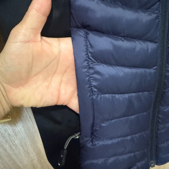 32 Degree Heat Navy and Black Quilted Jacket - Picture 5 of 7